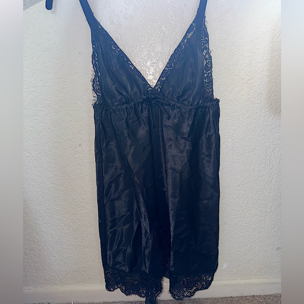 Satin fashion nova night dress